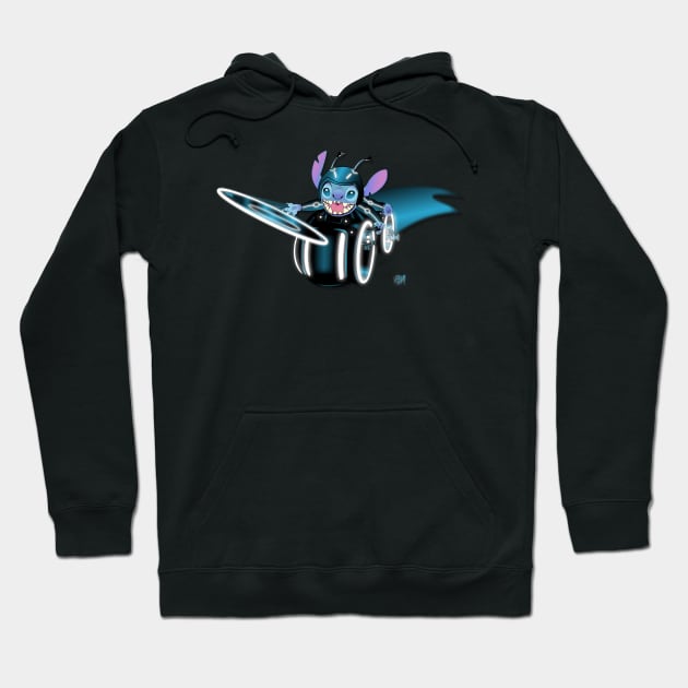 Tron Stitch Hoodie by MonkeyBubble